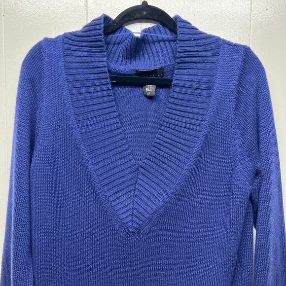 Attention V-Neck Long Sleeve Pullover Women's Sweater Size Large - Picture 3 of 12